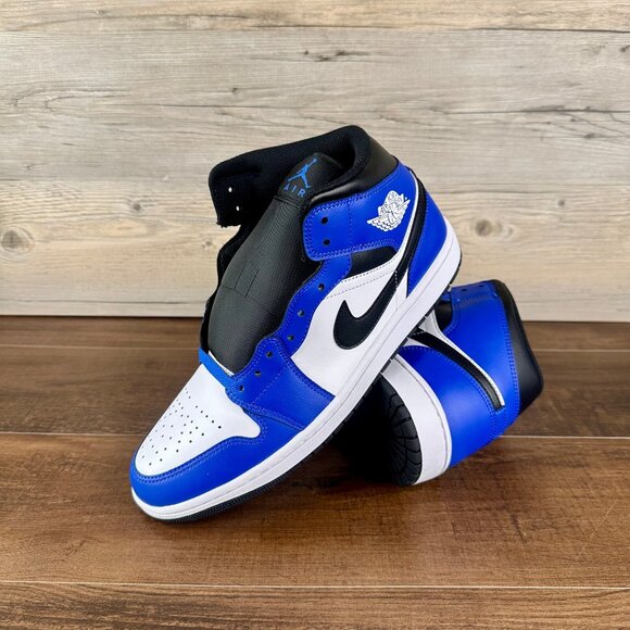 Air Jordan Mid Game Royal Mens Size 12 Black White DQ8426 402